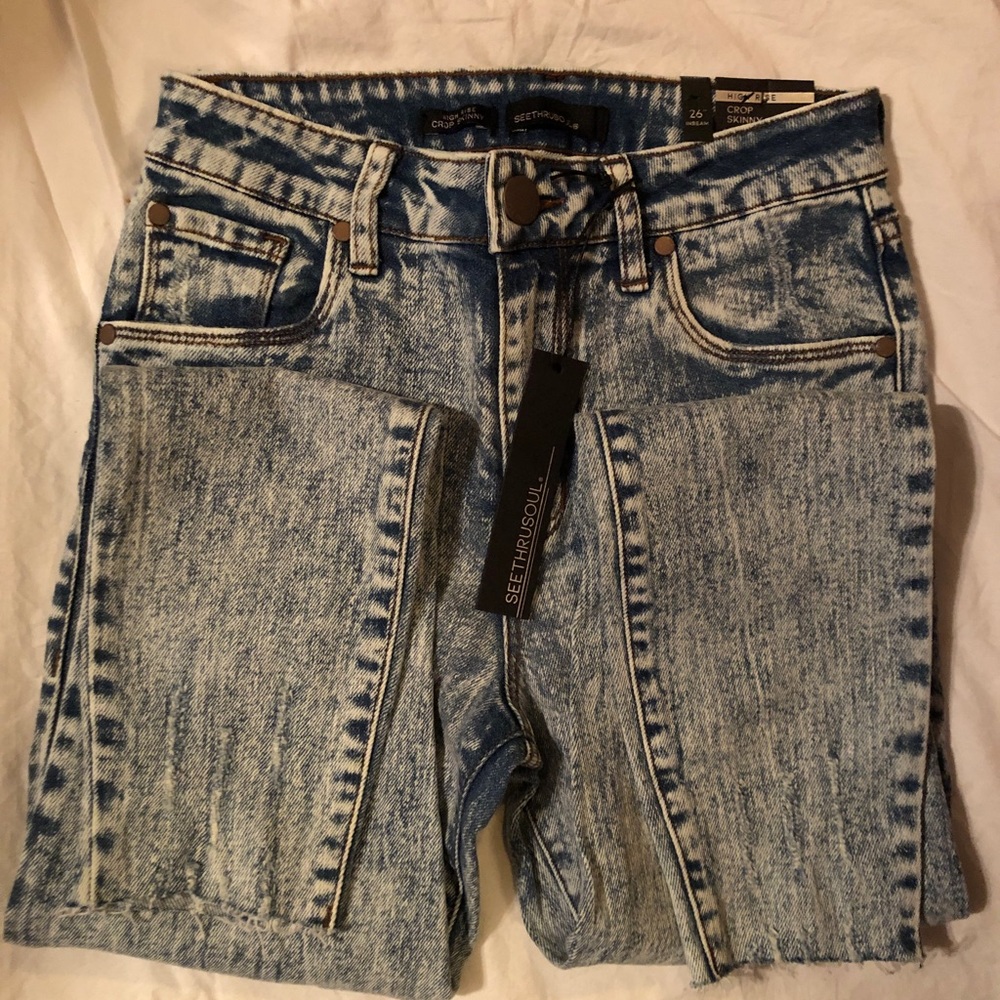 Women’s STS High Rise Crop Skinny Jeans